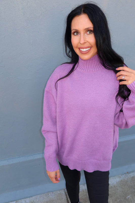 It's a Staple Lavender Sweater